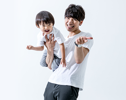 アパレルなどの着用モデル